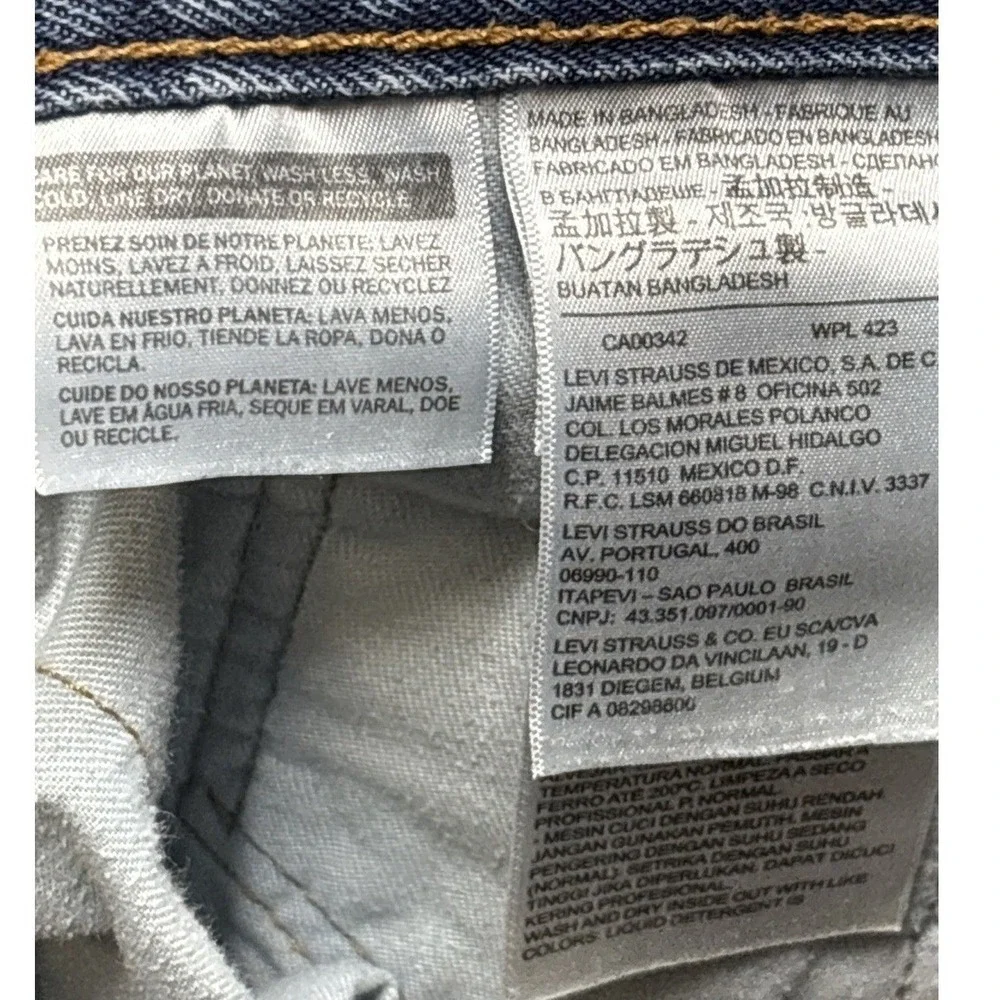 Levis 550 Relaxed Fit Jeans Mens‎ 40x30 Medium Wash Blue Denim Pants